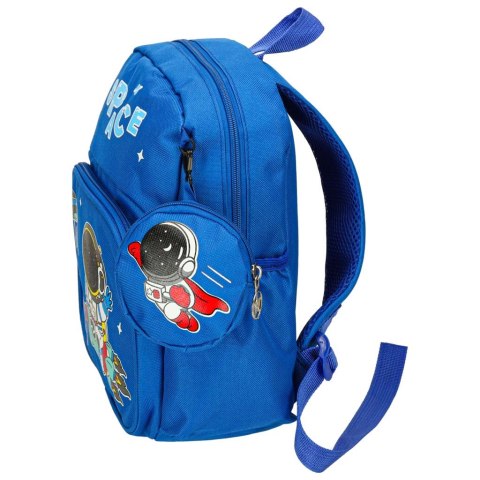 Plecak dla przedszkolaka szkolny dziecięcy astronauta 30x14x23cm Kik Sp. z o. o. Sp. k.