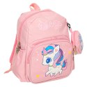 Plecak dla przedszkolaka szkolny dziecięcy jednorożec 30x14x23cm Kik Sp. z o. o. Sp. k.