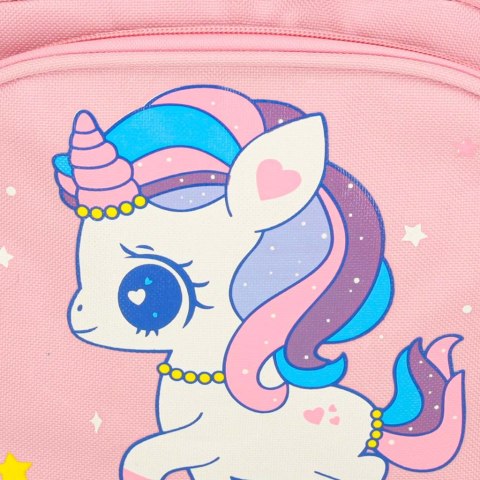 Plecak dla przedszkolaka szkolny dziecięcy jednorożec 30x14x23cm Kik Sp. z o. o. Sp. k.