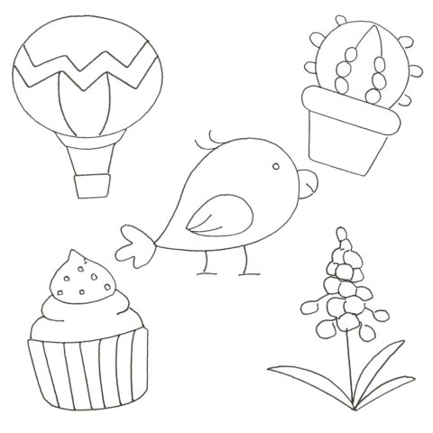 Robot edukacyjny interaktywny nauka rysowania pisania zestaw fiszki mazaki pomarańczowy Kik Sp. z o. o. Sp. k.