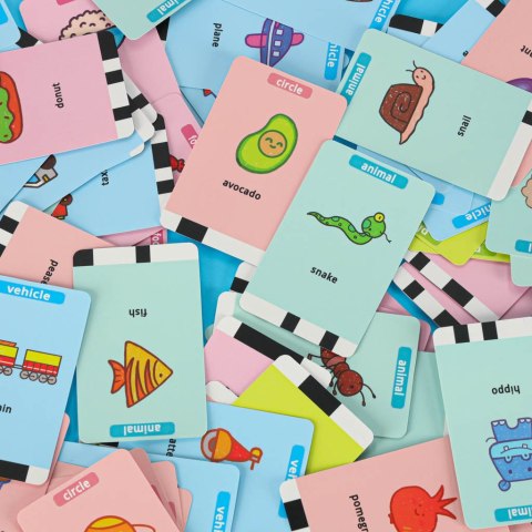 Robot edukacyjny interaktywny nauka rysowania pisania zestaw fiszki mazaki pomarańczowy Kik Sp. z o. o. Sp. k.