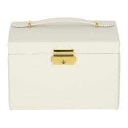 Szkatułka kuferek na biżuterię z szufladami biała Kik Sp. z o. o. Sp. k.