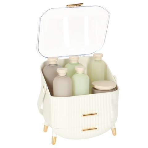 Szkatułka organizer na kosmetyki szafka biała Kik Sp. z o. o. Sp. k.