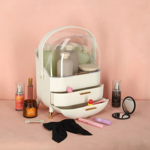 Szkatułka organizer na kosmetyki szafka biała Kik Sp. z o. o. Sp. k.