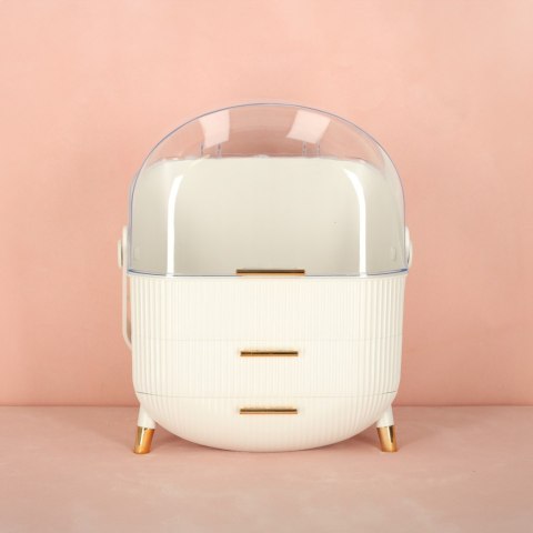 Szkatułka organizer na kosmetyki szafka biała Kik Sp. z o. o. Sp. k.