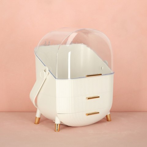 Szkatułka organizer na kosmetyki szafka biała Kik Sp. z o. o. Sp. k.