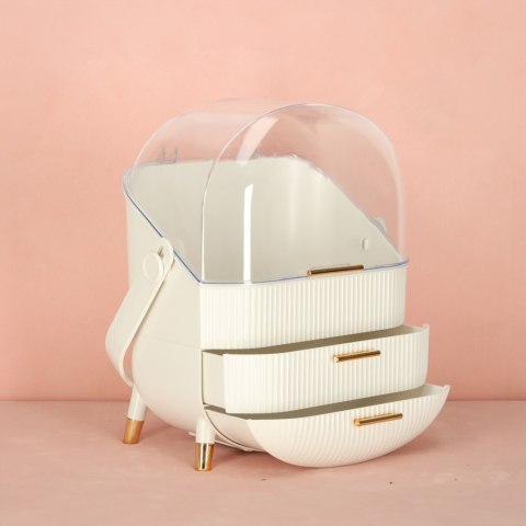 Szkatułka organizer na kosmetyki szafka biała Kik Sp. z o. o. Sp. k.