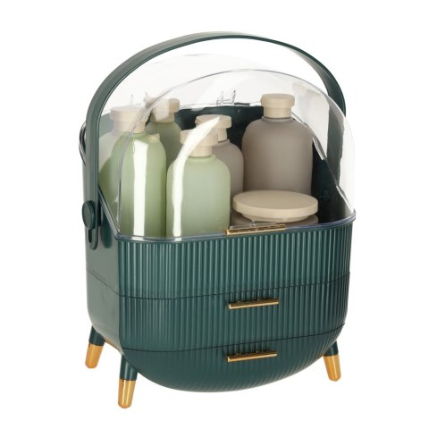 Szkatułka organizer na kosmetyki szafka zielona Kik Sp. z o. o. Sp. k.