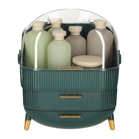 Szkatułka organizer na kosmetyki szafka zielona Kik Sp. z o. o. Sp. k.