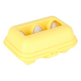 Układanka edukacyjna sorter dopasuj kształty jajka montessori owoce warzywa 6szt Kik Sp. z o. o. Sp. k.