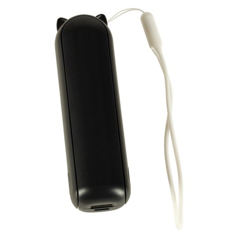 Wiatrak biurkowy wentylator mini ręczny składany wiatraczek przenośny USB czarny Kik Sp. z o. o. Sp. k.