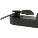 Wiatrak biurkowy wentylator mini ręczny składany wiatraczek przenośny USB czarny Kik Sp. z o. o. Sp. k.