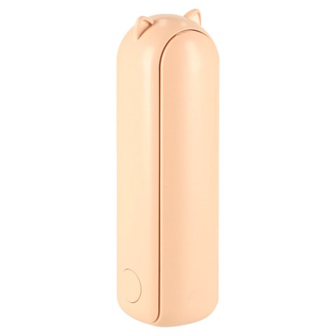 Wiatrak biurkowy wentylator mini ręczny składany wiatraczek przenośny USB różowy Kik Sp. z o. o. Sp. k.