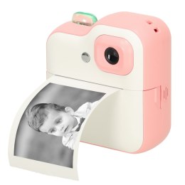 Aparat fotograficzny natychmiastowy drukarka termiczna + wkłady karta 32GB różowy Kik Sp. z o. o. Sp. k.