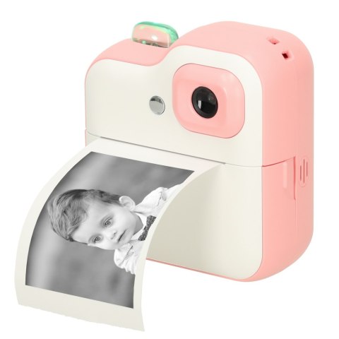 Aparat fotograficzny natychmiastowy drukarka termiczna + wkłady karta 32GB różowy Kik Sp. z o. o. Sp. k. Aparat fotograficzny natychmiastowy drukarka termiczna + wkłady karta 32GB różowy Kik Sp. z o. o. Sp. k.