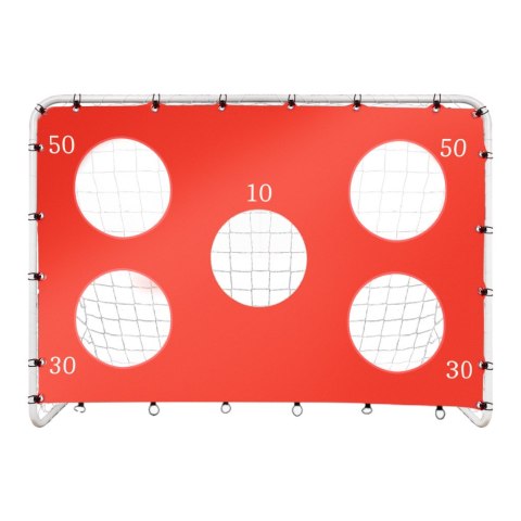 Bramka piłkarska do piłki nożnej dla dzieci treningowa 2w1 + mata celności 215 x 153 x 76 cm Kik Sp. z o. o. Sp. k. Bramka piłkarska do piłki nożnej dla dzieci treningowa 2w1 + mata celności 215 x 153 x 76 cm Kik Sp. z o. o. Sp. k.