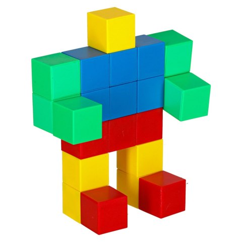 Klocki magnetyczne sześcienne kostka sześcian figury magnes 32 el. Kik Sp. z o. o. Sp. k.