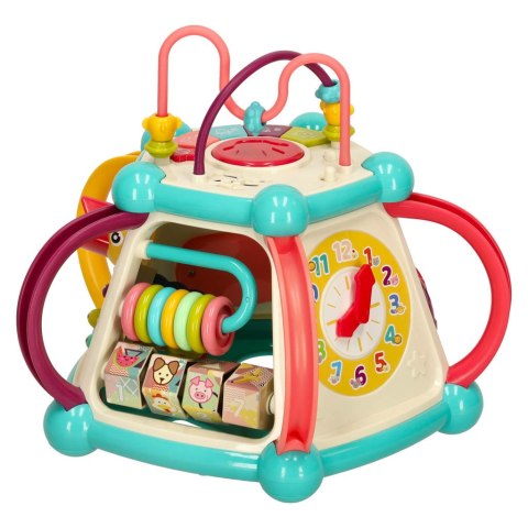 Kostka edukacyjna interaktywna nakarm ptaszka 7w1 Bibi-inn Kik Sp. z o. o. Sp. k.