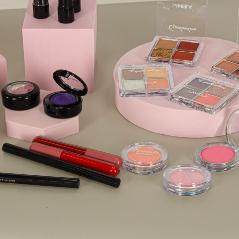 Kuferek zestaw kosmetyków do makijażu domowe spa walizka XXL Kik Sp. z o. o. Sp. k.