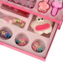 Kuferek zestaw kosmetyków do makijażu i paznokci makeup kosmetyki cienie lakiery szuflady syrenka Kik Sp. z o. o. Sp. k.