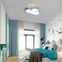 Lampa LED sufitowa plafon do pokoju dziecięcego ściemniana LUMELA + pilot chmurka niebieska Kik Sp. z o. o. Sp. k.