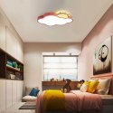 Lampa LED sufitowa plafon do pokoju dziecięcego ściemniana LUMELA + pilot chmurka różowa Kik Sp. z o. o. Sp. k.