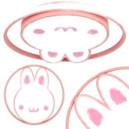 Lampa LED sufitowa plafon do pokoju dziecięcego ściemniana LUMELA + pilot króliczek Kik Sp. z o. o. Sp. k.