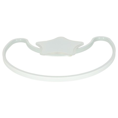 Lampa LED sufitowa plafon do pokoju dziecięcego ściemniana LUMELA + pilot księżyc biała Kik Sp. z o. o. Sp. k.