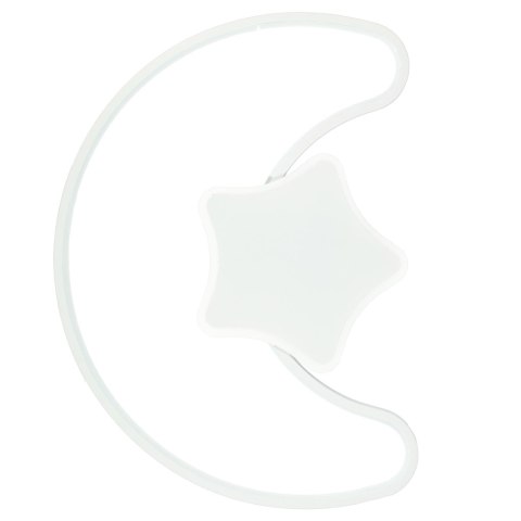 Lampa LED sufitowa plafon do pokoju dziecięcego ściemniana LUMELA + pilot księżyc biała Kik Sp. z o. o. Sp. k.