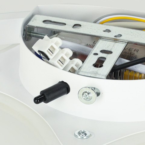 Lampa LED sufitowa plafon do pokoju dziecięcego ściemniana LUMELA + pilot księżyc biała Kik Sp. z o. o. Sp. k.