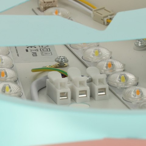 Lampa LED sufitowa plafon do pokoju dziecięcego ściemniana LUMELA + pilot samolot Kik Sp. z o. o. Sp. k.