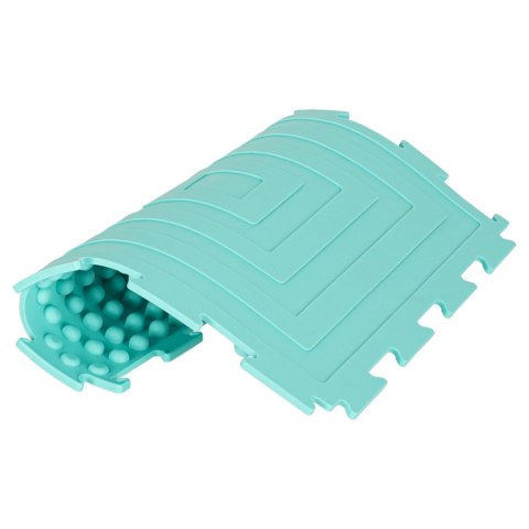 Mata sensoryczna puzzle montessori do masażu stóp 8 elementów pastelowe Kik Sp. z o. o. Sp. k.