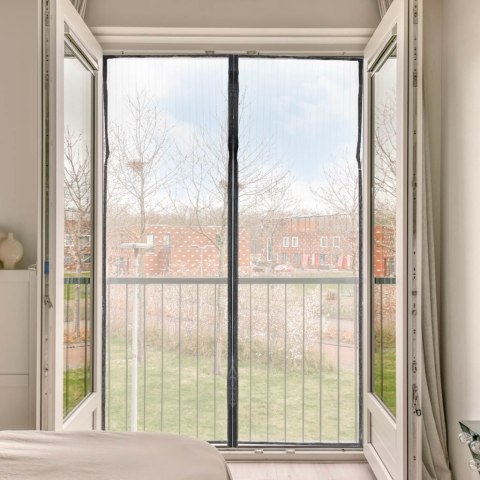 Moskitiera siatka magnetyczna LUARO na drzwi solidna mocny magnes 160x230cm Kik Sp. z o. o. Sp. k.