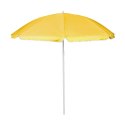 Parasol ogrodowy plażowy regulowany łamany składany UV 150cm żółty Kik Sp. z o. o. Sp. k.