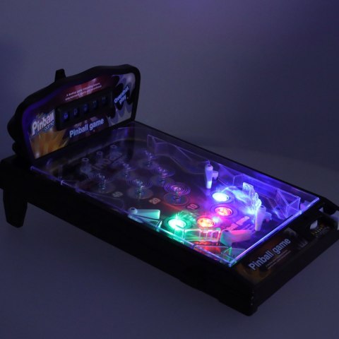 Pinball flipper gra zręcznościowa stół ze światłami i muzyką Kik Sp. z o. o. Sp. k.