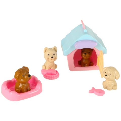 Salon piękności SPA dla psów figurki akcesoria zestaw 14 elementów Kik Sp. z o. o. Sp. k.