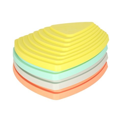 Ścieżka sensoryczna kamienie rzeczne do treningu równowagi podłoga to lawa gra 11 elementów pastelowa Kik Sp. z o. o. Sp. k.