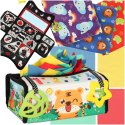 Sorter pudełko z chusteczkami sensoryczne montessori mata 2w1 Kik Sp. z o. o. Sp. k.