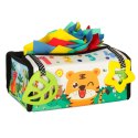 Sorter pudełko z chusteczkami sensoryczne montessori mata 2w1 Kik Sp. z o. o. Sp. k.