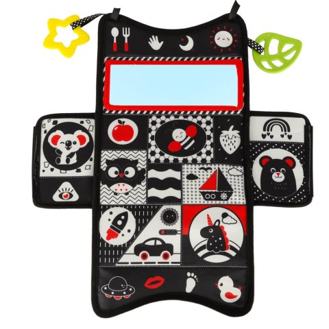 Sorter pudełko z chusteczkami sensoryczne montessori mata 2w1 Kik Sp. z o. o. Sp. k.