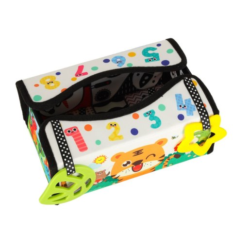 Sorter pudełko z chusteczkami sensoryczne montessori mata 2w1 Kik Sp. z o. o. Sp. k.