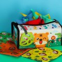 Sorter pudełko z chusteczkami sensoryczne montessori mata 2w1 Kik Sp. z o. o. Sp. k.
