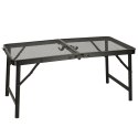 Stół stolik turystyczny LUARO kempingowy cateringowy składany 80 x 40 x 66 x 37 cm Kik Sp. z o. o. Sp. k.