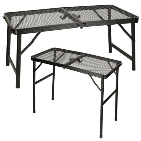 Stół stolik turystyczny LUARO kempingowy cateringowy składany 80 x 40 x 66 x 37 cm Kik Sp. z o. o. Sp. k.