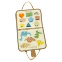 Tablica manipulacyjna sensoryczna montessori walizka dinozaury Kik Sp. z o. o. Sp. k.