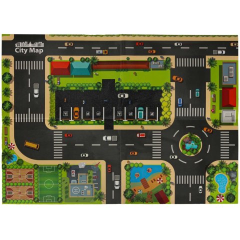 Tor samochodowy parking interaktywny z kierownicą wyścigowy Kik Sp. z o. o. Sp. k.