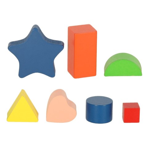 Wieża edukacyjna drewniana sorter kształty nauka liczenia 71cm XXL Kik Sp. z o. o. Sp. k.