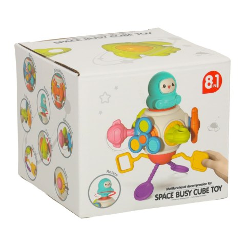 Zabawka sensoryczna gryzak 8w1 Bibi-inn Kik Sp. z o. o. Sp. k.