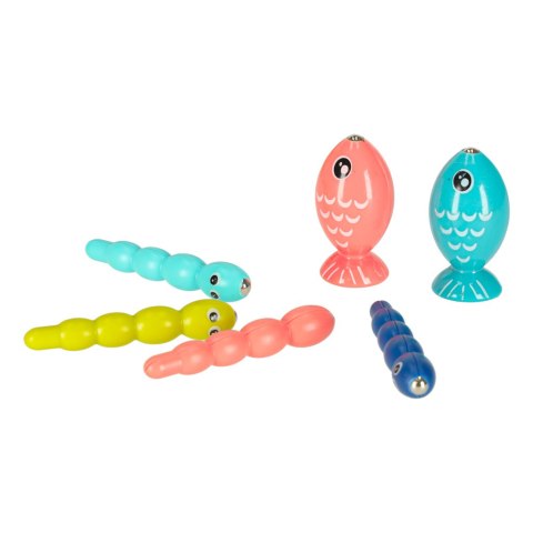 Zabawka sensoryczna wbijak dla niemowląt 8w1 Bibi-inn niebieska Kik Sp. z o. o. Sp. k.