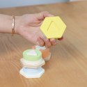 Classic World CLASSIC WORLD Sorter Montessori Kształtów i Kolorów Układanka Wieża